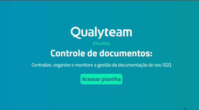 Biblioteca da Qualidade, Qualyteam - Software para Gestão da Qualidade