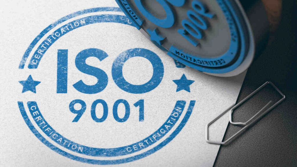 Carimbo ISO 9001